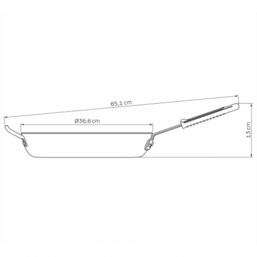 Frigideira Tramontina Profissional Alumínio Antiaderente 35cm - 4