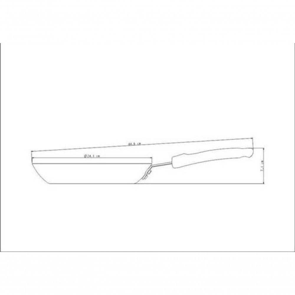 Frigideira Tramontina Profissional Alumínio Antiaderente 24cm - 2