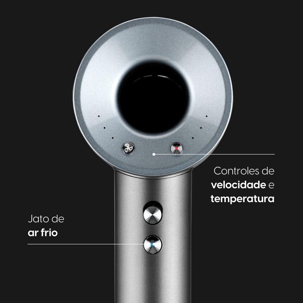 Secador Super Ionic 1.700W Chumbo Motor BLDC 3 Temperaturas Jato Frio 110V - 3