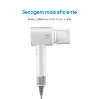 Secador De Cabelo Super Ionic 1700W Branco Motor BLDC 3 Temperaturas Jato Frio Com Difusor 110V - 2