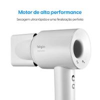 Secador De Cabelo Super Ionic 1700W Branco Motor BLDC 3 Temperaturas Jato Frio Com Difusor 110V - 6