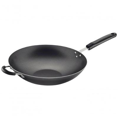 Wok Tramontina Loreto 32cm Antiaderente Com Cabo Grafite