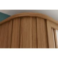 Guarda Roupa 2 Portas De Correr (1 C/ Espelho) 2 6 Gavetas C/ Pés Mozzate Flex Nature/off White Ou Preto - Henn - 7