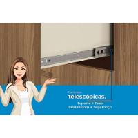 Guarda Roupa Casal 8 Portas E 4 Gavetas C/ Pés Curitiba 8.4 Jatoba/areia - Santos Andirá - 3