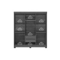 Guarda Roupa Casal 6 Portas (2 C/ Espelho) E 2 Gavetas C/ Pés Toledo Jatoba/areia - Santos Andirá - 3