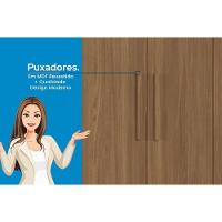 Guarda Roupa Casal 8 Portas (2 C/ Espelho) E 4 Gavetas C/ Pés Curitiba 8.4 Jatoba/areia - Santos Andirá - 2