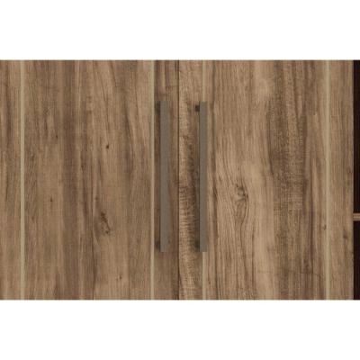 Guarda Roupa Casal Londres Capelinha 13 Portas de Abrir 7 Gavetas Jatoba-areia Santos