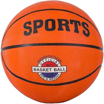 Bola De Basquete Sports Peso E Tamanho Oficial Numero 7 Basketball Quadra Treinamento Escola - Laranja