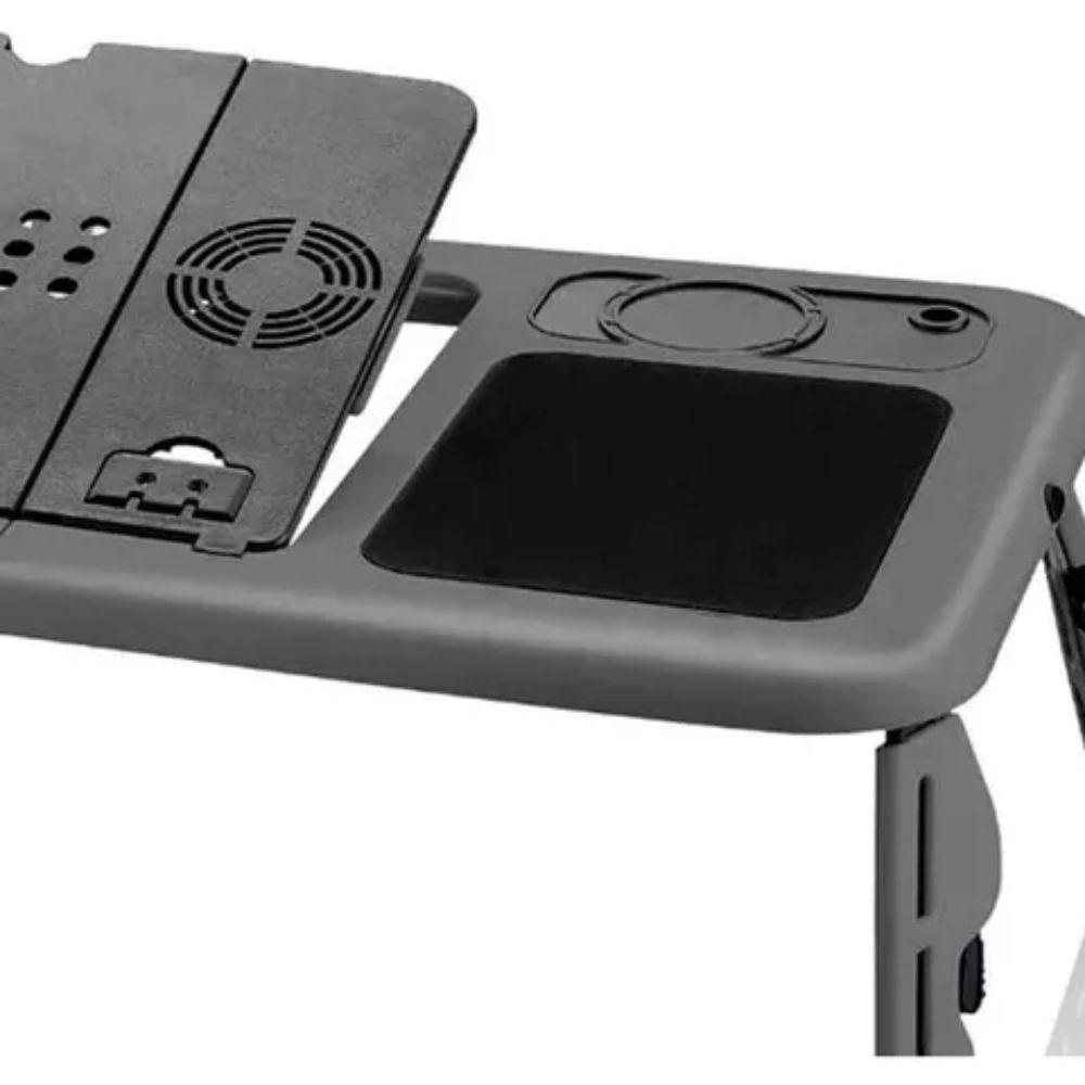 Mesa Notebook Suporte Com Duplo Cooler – Base Refrigerada Ajustável Para Seu Notebook - Usb - 2