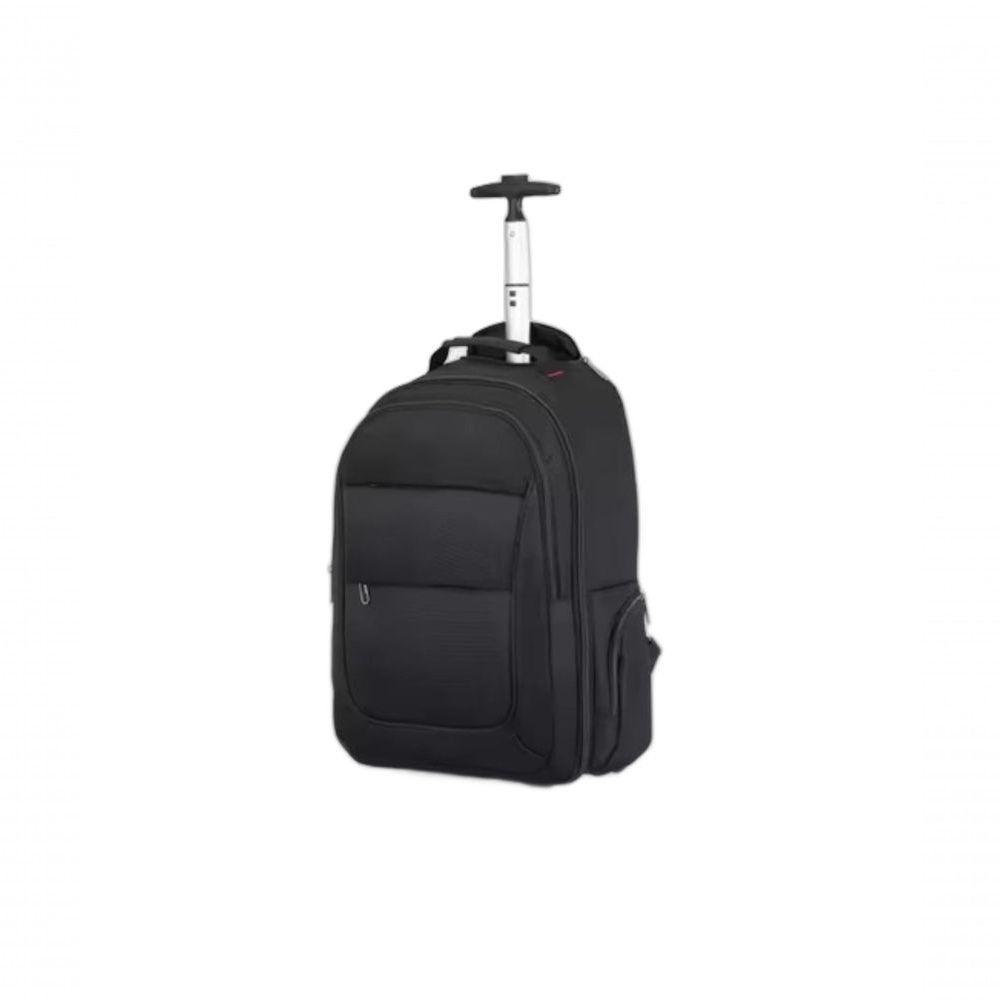 Mochila Executiva Notebook Com Rodinhas – Praticidade, Estilo E Conforto Para Viagem, Trabalho Ou Escola - Preta - 1