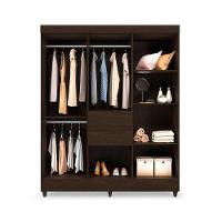 Guarda Roupa Solteiro 8 Portas E 2 Gavetas Munique Cafe Touch - Demóbile