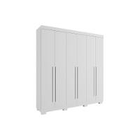 Guarda Roupa Casal 6 Portas E 3 Gavetas ágata Cinamomo/off White - Acp - 5