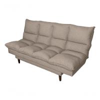 Sofá Cama Andorra Reclinável 3 Lugares Linho Base Madeira Fibra Siliconada Bege 201 - 5