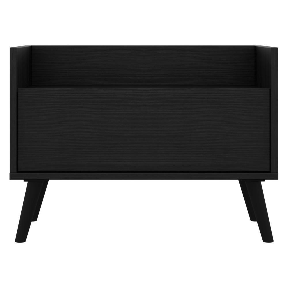 Mesa De Cabeceira 80 Cm com Pés Retrô - 1