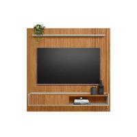Painel Home P/ Tv Até 65 Pol Dublin C/ 1 Porta E 1 Prateleira 160x160cm Nature/off White - Linea Brasil - 7