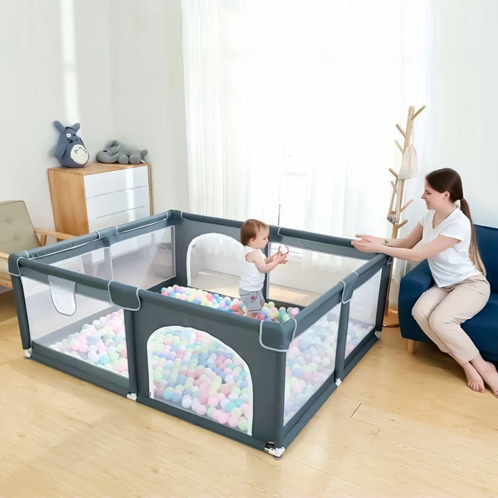 Cercadinho Infantil Bebê Grade 180cm Proteção Criança - 9