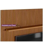 Home P/ Tv Até 100 Pol Modular 3.0 Ripado C/ 2 Portas 1 Prat. 297x250cm Nature/off White - Linea Brasil