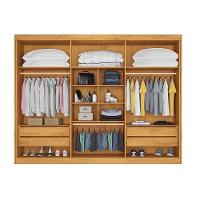 Guarda Roupa Casal 6 Portas E 4 Gavetas Alba Plus Peroba/off White - Europa - 3