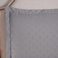 Kit Cobre Leito Colcha Casa Scarpa Atualle Solteiro Dupla Face Microfibra 2 Peças - Cinza - 7