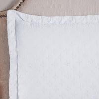 Kit Cobre Leito Colcha Casa Scarpa Atualle Solteiro Dupla Face Microfibra 2 Peças - Branco - 7