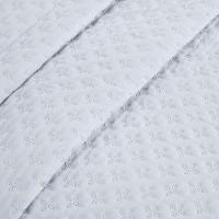 Kit Cobre Leito Colcha Casa Scarpa Atualle Queen Dupla Face Microfibra 3 Peças - Branco - 6