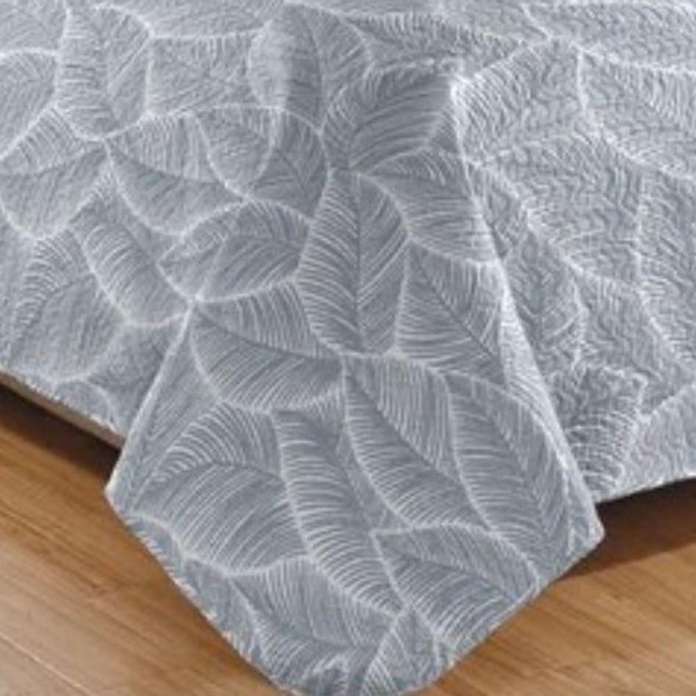 Kit Cobre Leito Colcha Mix King Estampado Dupla Face Floral 3 Peças - Cristiane - 3