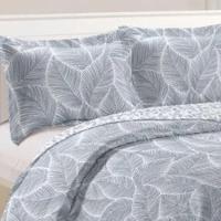 Kit Cobre Leito Colcha Mix King Estampado Dupla Face Floral 3 Peças - Cristiane - 2