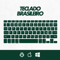Teclado Sem Fio Bluetooth Recarregável Com Mouse – Verde Escuro - 5