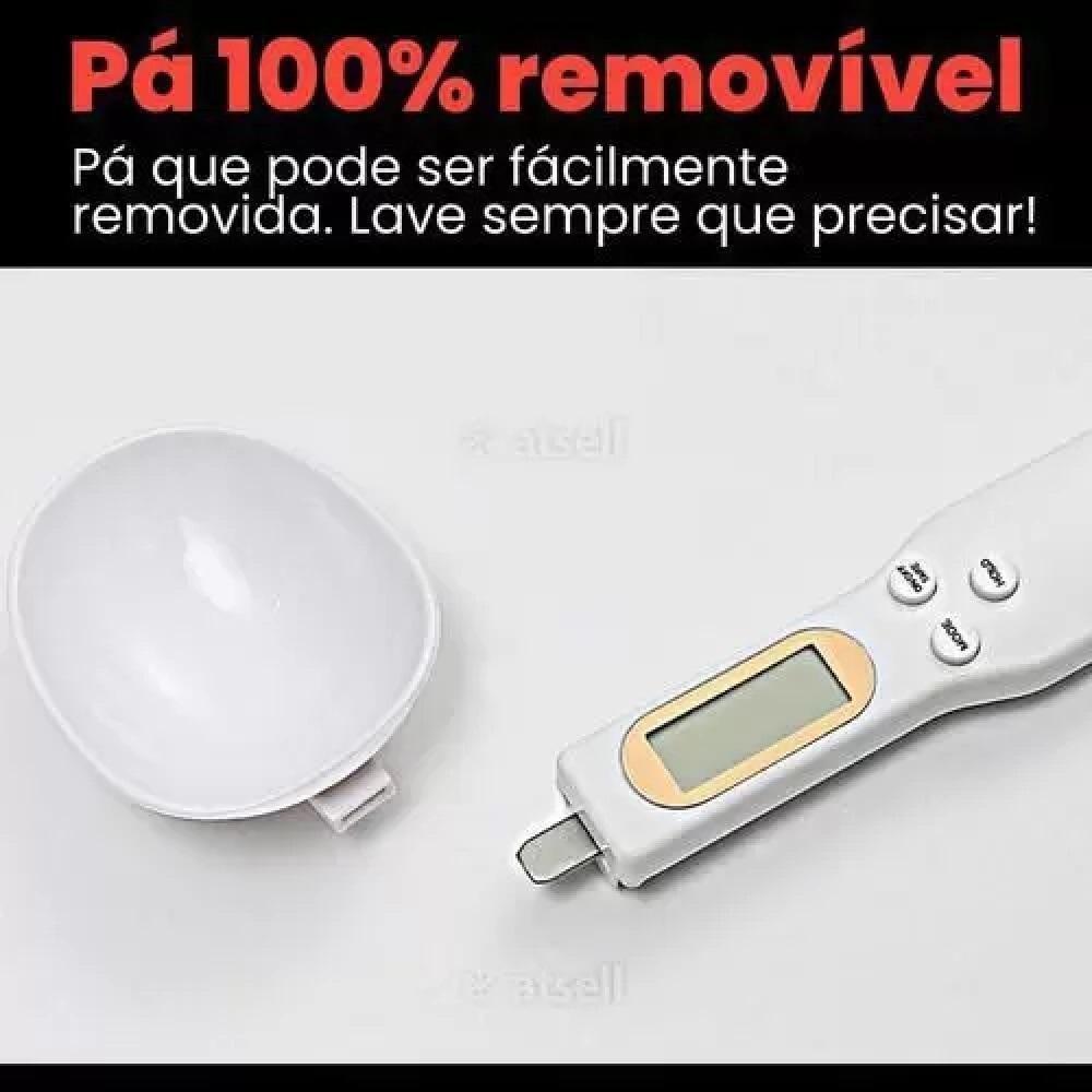Colher Balança Digital De Precisão 500g Com Display Lcd – Dosador Eletrônico Para Alimentos E Grãos - 5