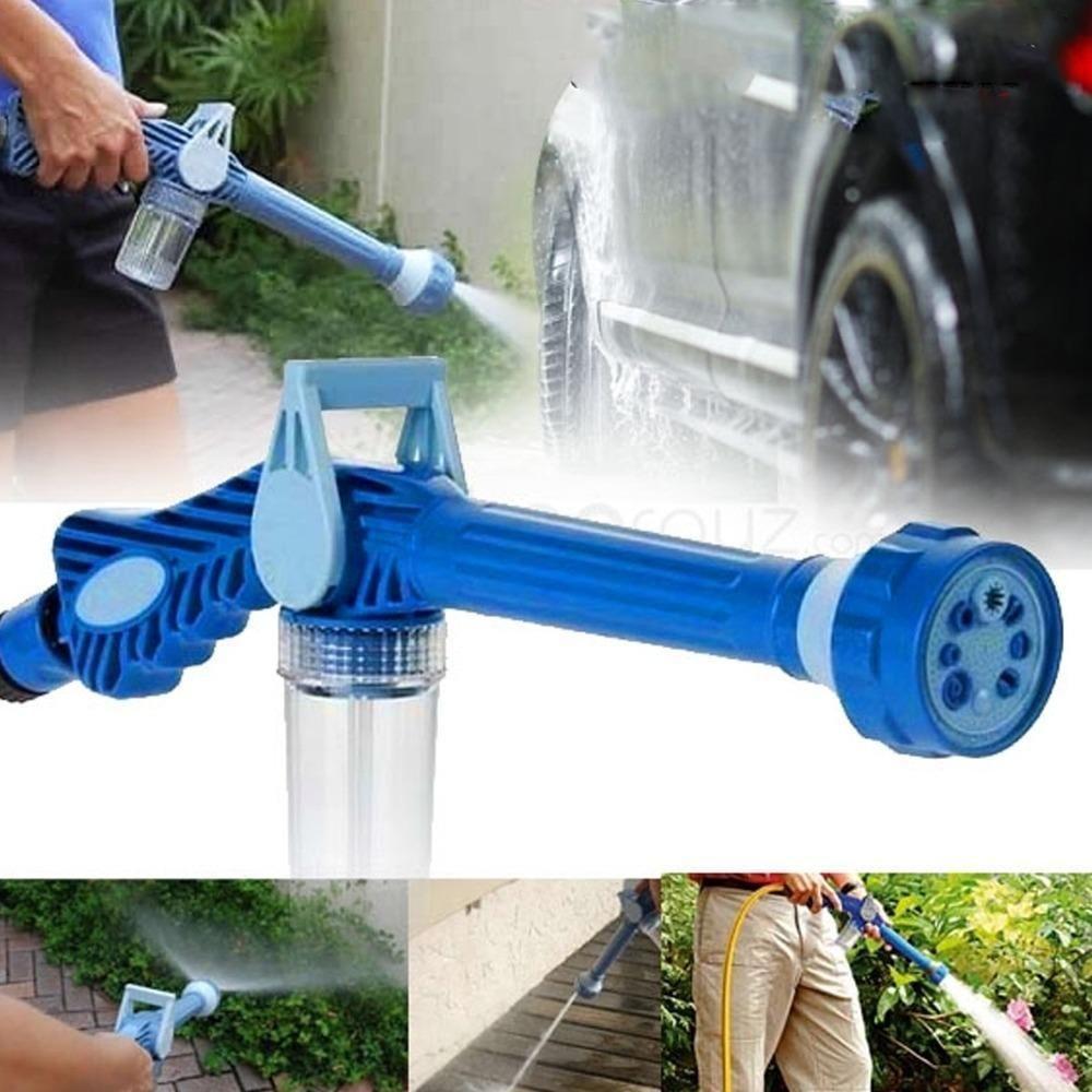 Esguicho Ducha Alta Pressão Com 8 Funções E Dispenser – Lava Jato Portátil Para Mangueira De Jardim - 4