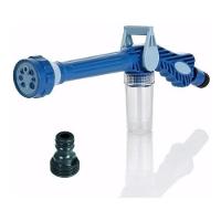 Esguicho Ducha Alta Pressão Com 8 Funções E Dispenser – Lava Jato Portátil Para Mangueira De Jardim - 1