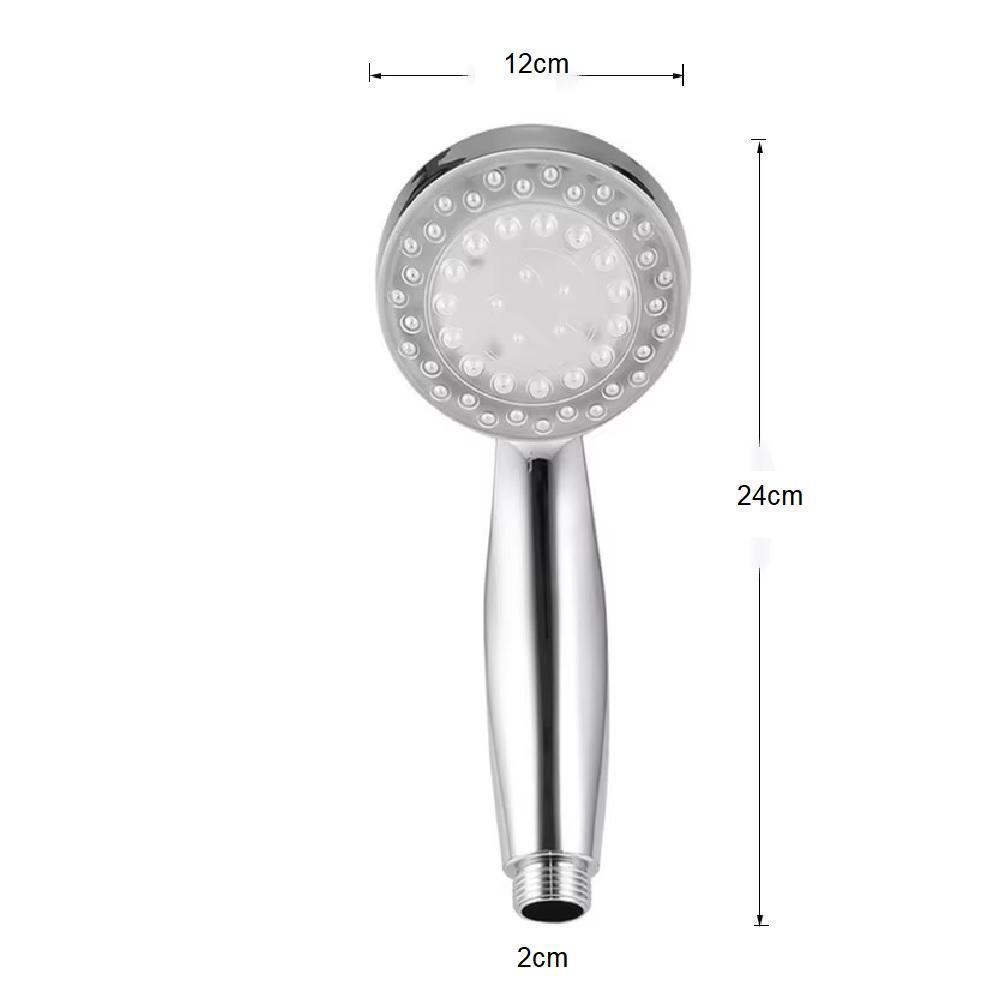 Ducha Chuveiro Led Cromoterapia Com Sensor De Temperatura – Banho Relaxante Multicor Rgb - 8