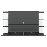 Painel Tv 60" Com Espelho Nairóbi Multimóveis V3150 Grafite Grafite - 3