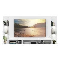 Painel Tv 65" Com 4 Leds Vegas Premium Multimóveis V3676 Branco Branco