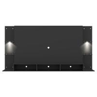 Painel Tv 65" Com 2 Leds Vegas Premium Multimóveis V3675 Preto Preto - 3