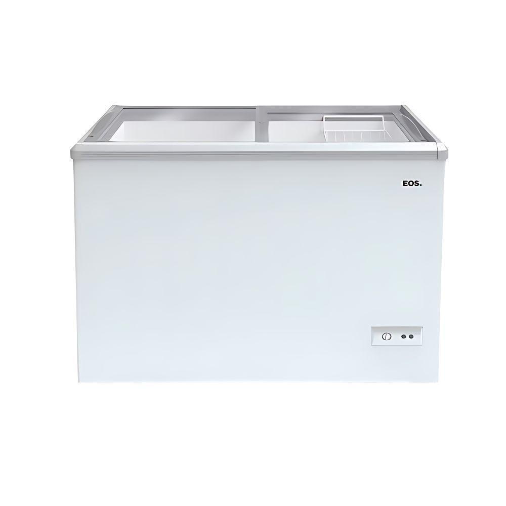 Freezer Expositor Horizontal Dupla Ação 410 Litros Eco Gelo Tampa De Vidro EEH500XX Eos 110V - 1