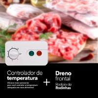 Freezer Expositor Horizontal Dupla Ação 410 Litros Eco Gelo Tampa De Vidro EEH500XX Eos 110V - 5