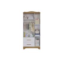 Guarda Roupa 3 Portas C/ (2 Cristal) E 2 Gavetas Lisi Branco - Peroba - 3