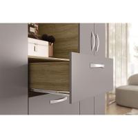 Guarda Roupa 4 Portas E 3 Gavetas C/ 1 Espelho Clapton Freijo/off White - Caemmun