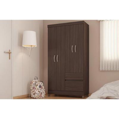 Guarda Roupa 4 Portas E 2 Gavetas Lotus Cafe Touch - Demóbile
