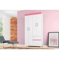 Guarda Roupa 4 Portas E 2 Gavetas Lotus Cafe Touch - Demóbile - 6