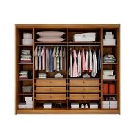 Guarda Roupa 6 Portas E 6 Gavetas Santoro/bolonha Cumaru/fendi 25 - Novo Horizonte - 3