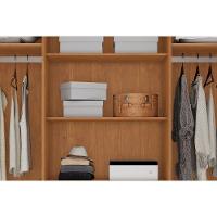 Guarda Roupa 6 Portas E 6 Gavetas Santiago Cinamomo/off White - Conquista - 8