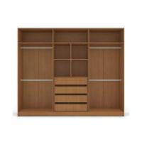 Guarda Roupa 6 Portas E 4 Gavetas Valência Branco - Politorno - 3