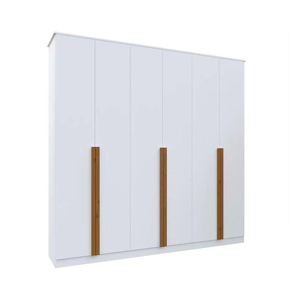 Guarda Roupa 6 Portas E 3 Gavetas Ph 1803 Carvalho Vermontt - Herval - 4