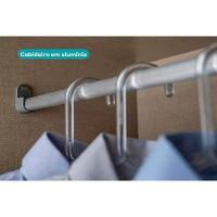 Guarda Roupa 6 Portas E 3 Gavetas C/ Pés Belmont 1154 Freijo/cinza - Carraro - 6