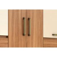 Guarda Roupa 6 Portas E 2 Gavetas Mauá Amendola/grafito Prime Tx - Demóbile