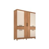 Guarda Roupa 6 Portas E 2 Gavetas Mauá Amendola/grafito Prime Tx - Demóbile - 8