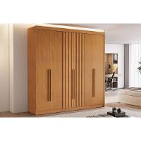 Guarda Roupa 6 Portas (2 Ripadas) E 6 Gavetas Portugal Cinamomo - Conquista - 1