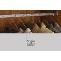 Guarda Roupa Casal 2 Portas De Correr (1 C/ Espelho) E 3 Gavetas Belga Nogueira Touch/preto Prime - Demóbile - 8